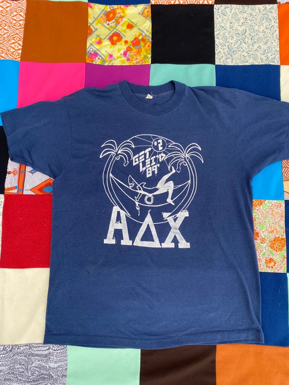 1980s Fraternity T-shirt - image 1