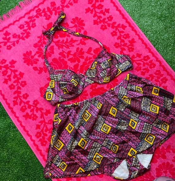1960s Psychedelic Bikini - image 3