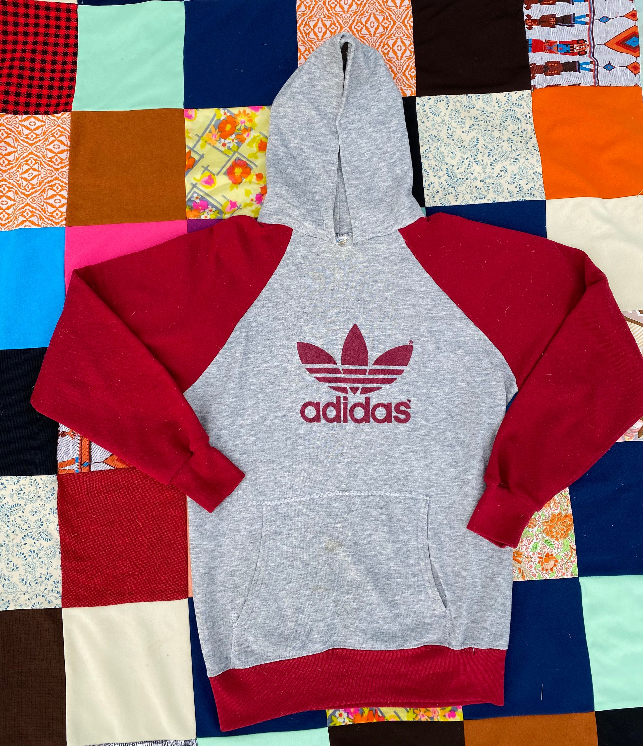 80s Adidas Hoodie - Etsy