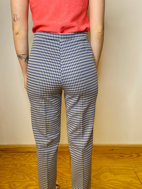 1970s Houndstooth Pants - image 5