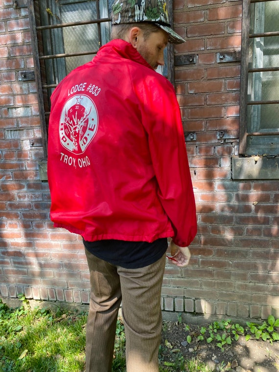 1980s Elks Lodge Windbreaker - image 6