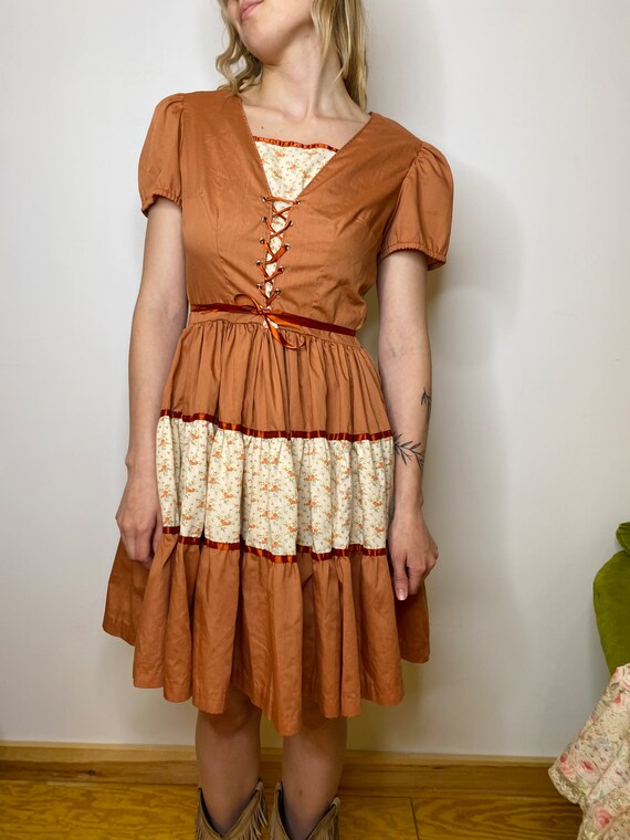 1970s Prairie Dress - image 6