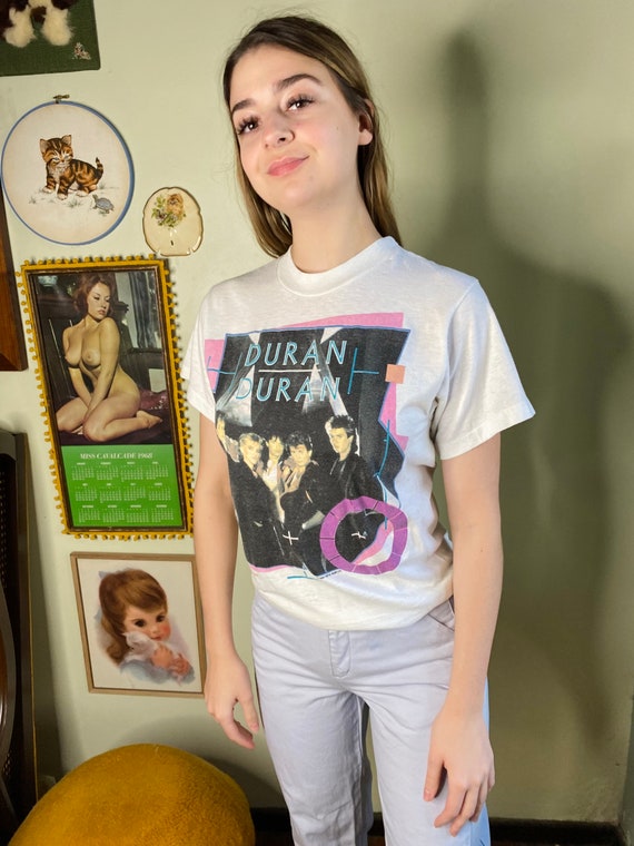 Vintage 1984 Duran Duran Concert T-shirt - image 8