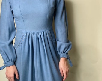 Dusty Blue Dress | Etsy