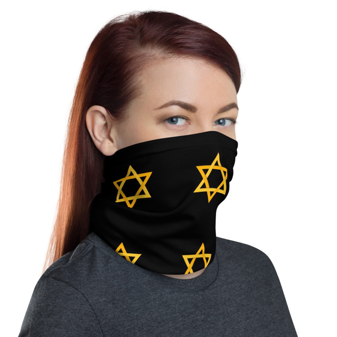 Star of David Face Mask Jewish Gift For Hanukkah & Birthday Etsy