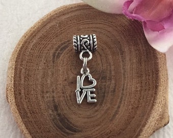 Silver Moon Dreadlock CuffCharm Loc Jewelry Dreads Braids Boho Euro Bracelet Charm Locs Jewelry Silver Filigree Crescent Moon Sisterlocs