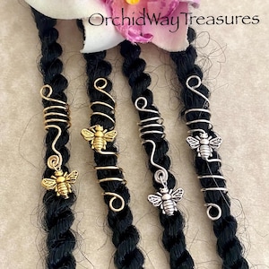 4/$15 Dreadlock Deco Set Beads Dreads Braids Wire Metal Coils Braiding Thread Amazon.com: Messen 170 Pieces Dreadlocks Beads Multicolor  main image 3