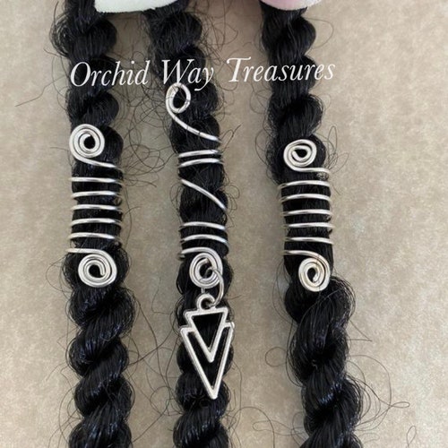 Loc Jewelry Copper Coils Set of 5 Dreadlock Cuffs Hair Jewelry Etsy