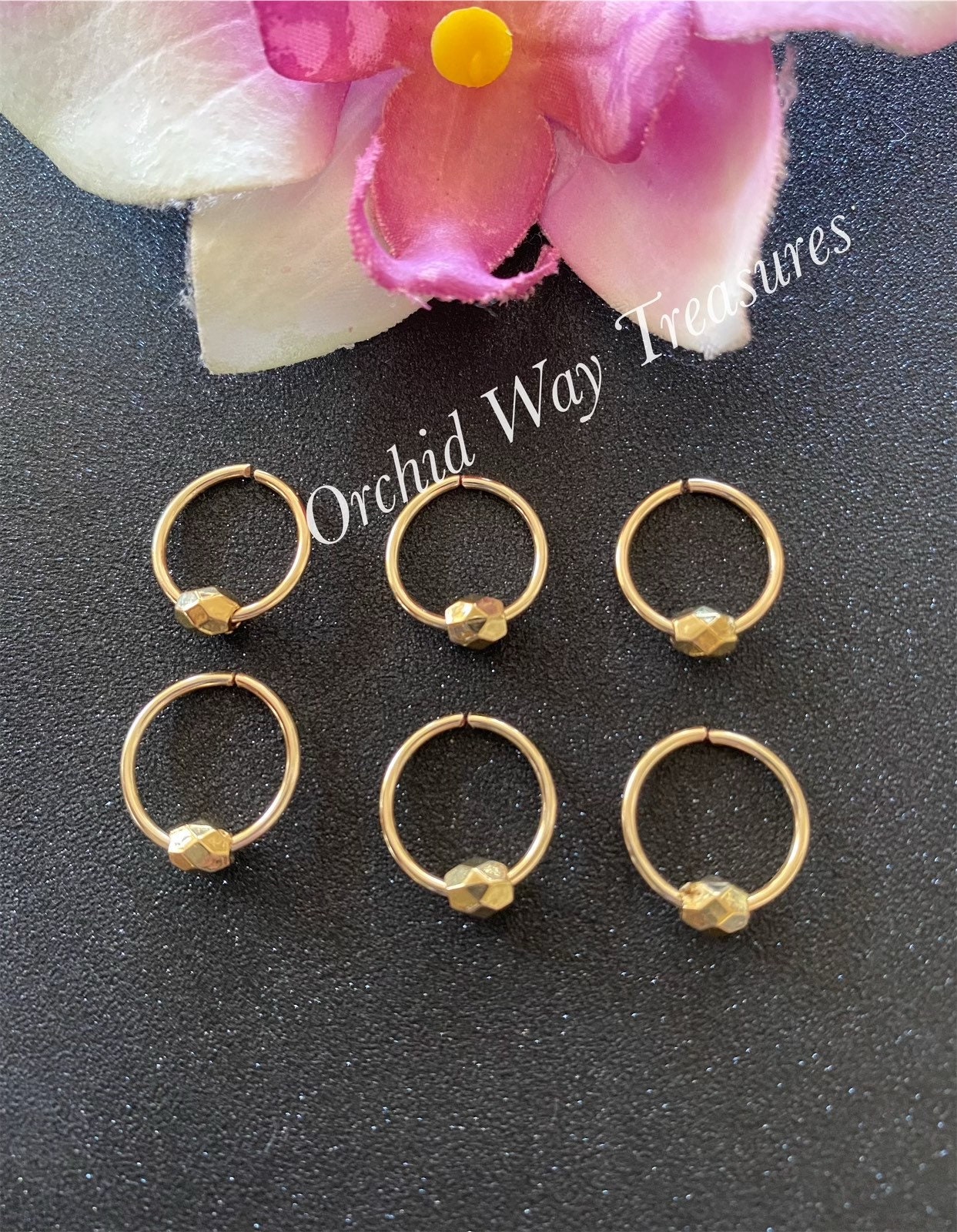 Loc Jewelry Gold Hair Rings W/ Faceted Metal Beads Braid Rings - Etsy Loc Jewelry Gold Hair Rings W/ Faceted Metal Beads Braid Rings - Etsy