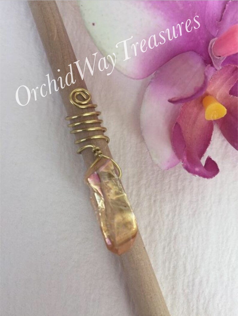 Loc Jewelry Crystal Dreadlocks Coil Quartz Crystal Hair Etsy