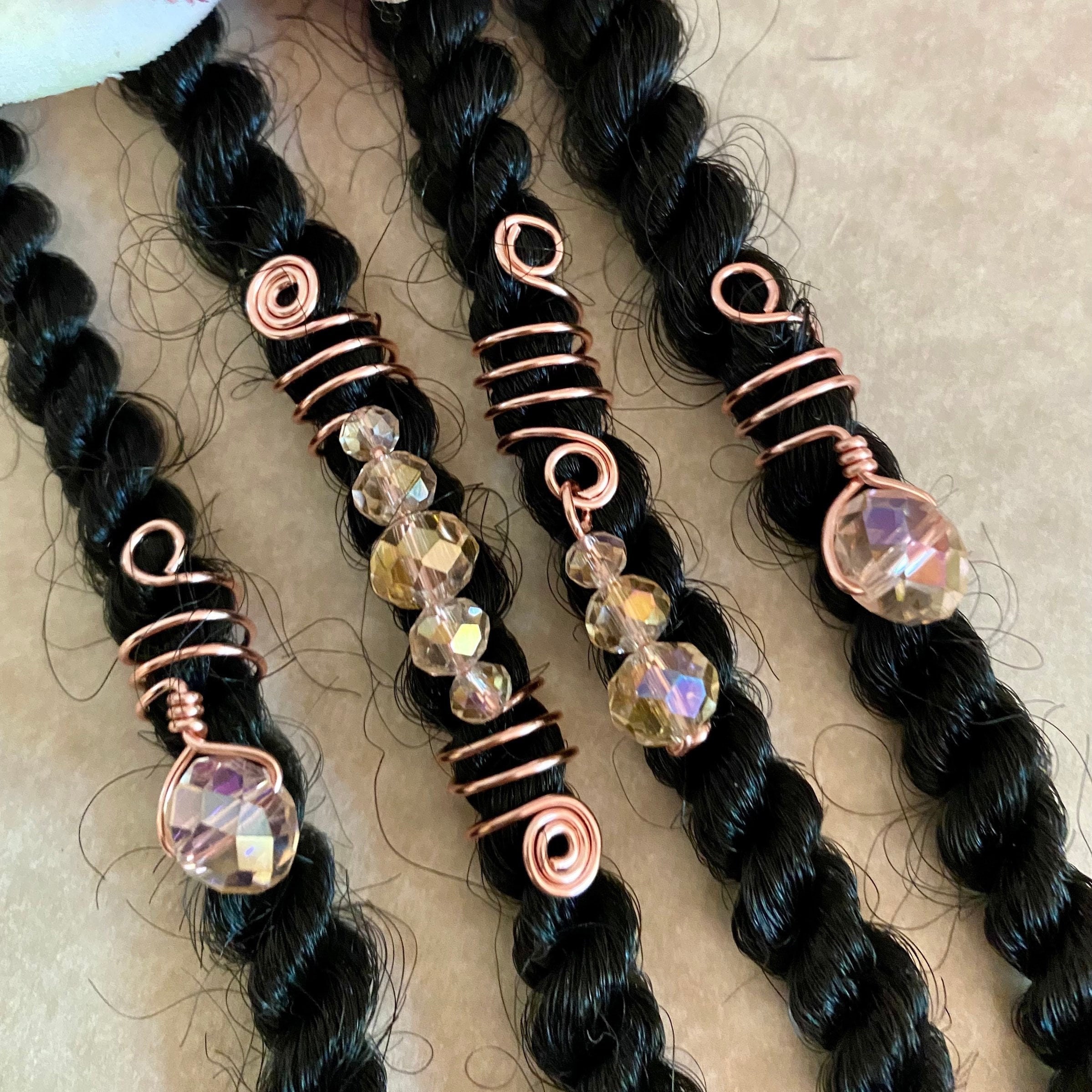 Handmade Gold Loc Jewelry Yas Queen hair Accessory for Locs