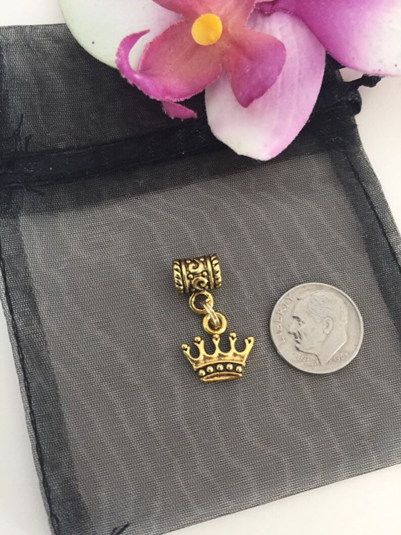 Gold Crown Dreadlock Cuff Hair Jewelry Dreads Braids Crown Etsy