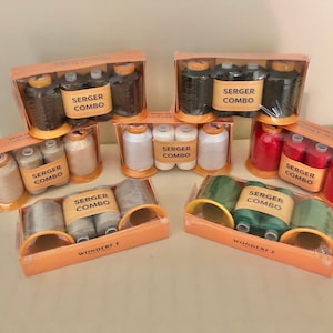 Serger Combo Thread Pack