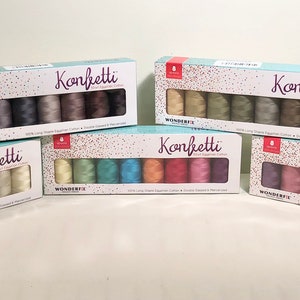 KONFETTI Thread packs by Wonderfil