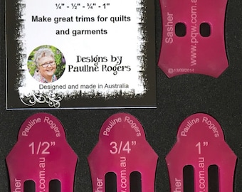 Dressmaker Sashers~Pauline's Quilters World