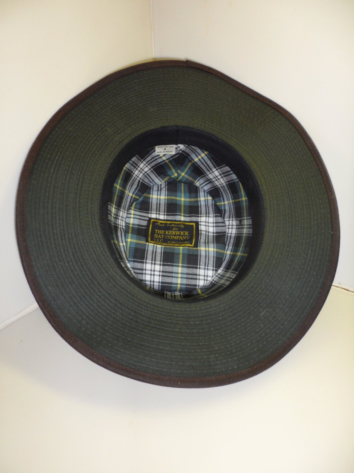 The Virginian, A Waxed Cotton Hat by the Keswick Hat Company, LLC ...