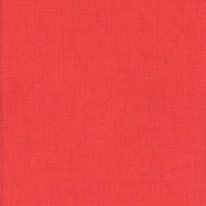 May include: A solid red background with a subtle textured pattern. The color is a vibrant, warm shade of red, and the texture appears to be a fine weave or crosshatch design. The overall effect is a clean, uniform surface.