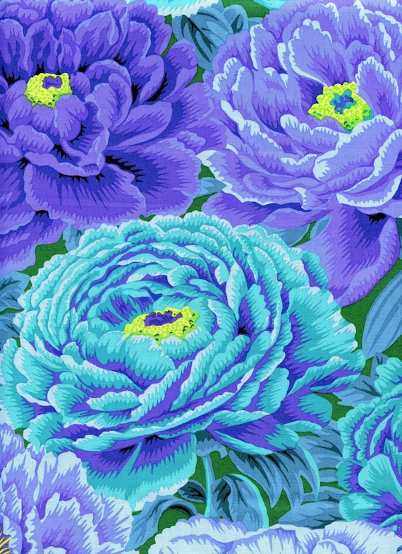 Tibetan Peony Kaffe Fassett Collective Free Spirit Cotton Quilt