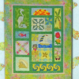 Tropical Paradise By Judy Hansen Quilt Book