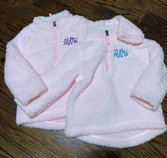 baby sherpa pullover