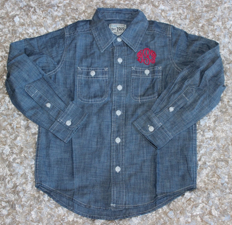 Toddler/ Kids Denim Shirt for your Little Ones to Match Adults NOW 12 months size 14 画像 3