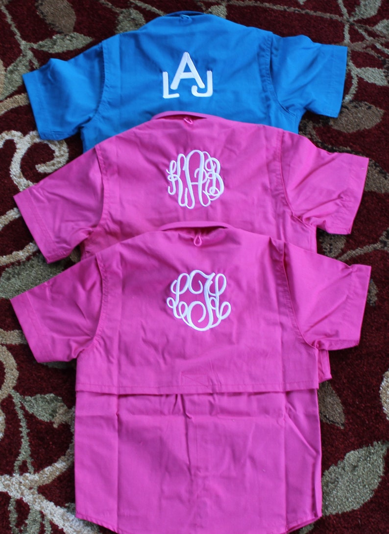 TODDLER Fishing Shirt/ Monogrammed Sizes 12 Months 2/3 4/5 image 5