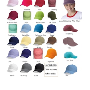 Monogrammed Baseball Cap image 5