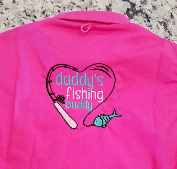 TODDLER Fishing Shirt/ Monogrammed With DADDYs BUDDY Etsy