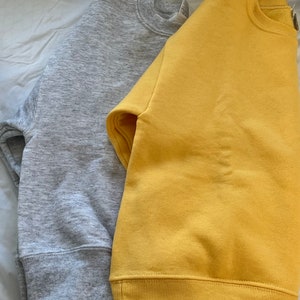 Child/ Toddler/ Youth Comfort Color Sweatshirt Comfort Wash Sweatshirt image 8