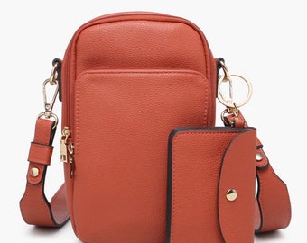 Crossbody Mini Bag  / Monogrammed / NEW Colors