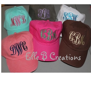 Monogrammed Baseball Cap image 1