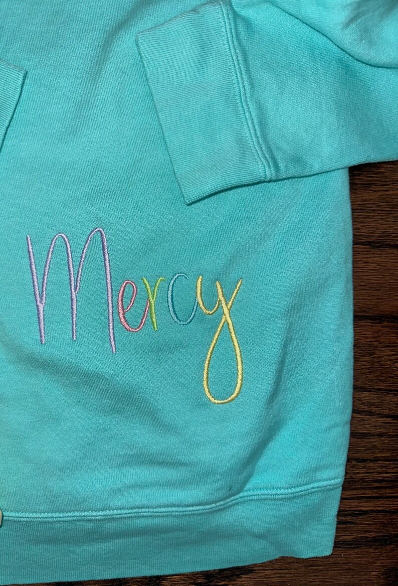 Child/ Toddler/ Youth Comfort Color Sweatshirt Comfort Wash Sweatshirt image 2