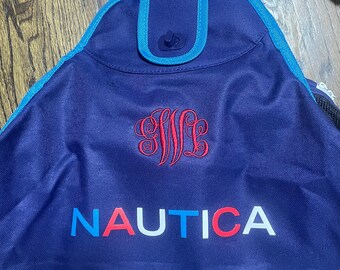 Monogrammed  Tote Bag/ Beach Bag / Diaper/ Multi Compartments/ Extra Large Bag!