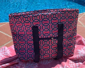 Monogrammed  Cooler a Bag/ Tote Bag/ Matching Tote