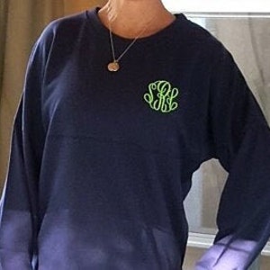 JERSEY...Monogrammed/ Swimsuit coverup/ Girlfriend Gift/Bridesmaid Gift image 1