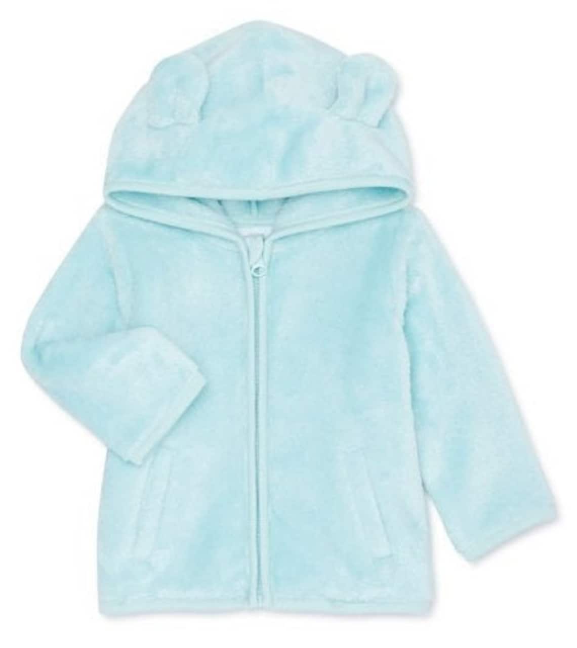 Baby SHERPA Jacket Size 6/9 12 18 24 Months Zip Front Etsy