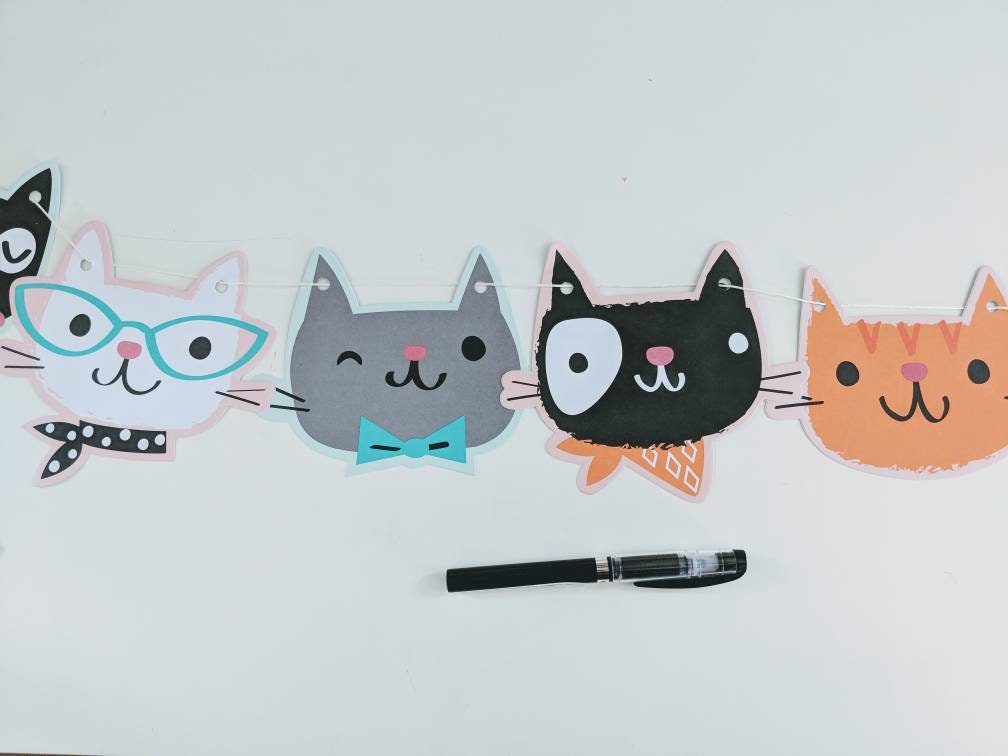 kitty banner kitty cat