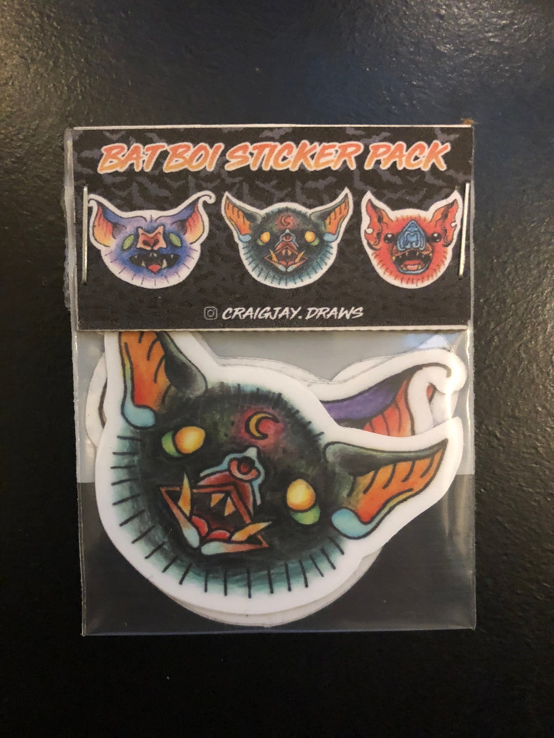 Bat Boy Sticker Bat Boi Sticker Pack - Etsy