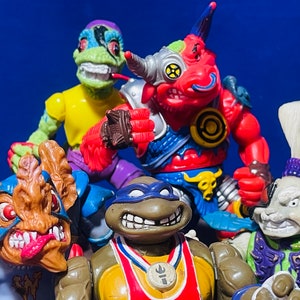 TMNT-figuren (vintage actiefiguren van gemuteerde ninjaschildpadden)