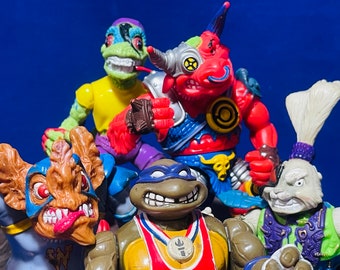 TMNT Figuren ( vintage Teenage Mutant Ninja Schildkröten Actionfiguren)
