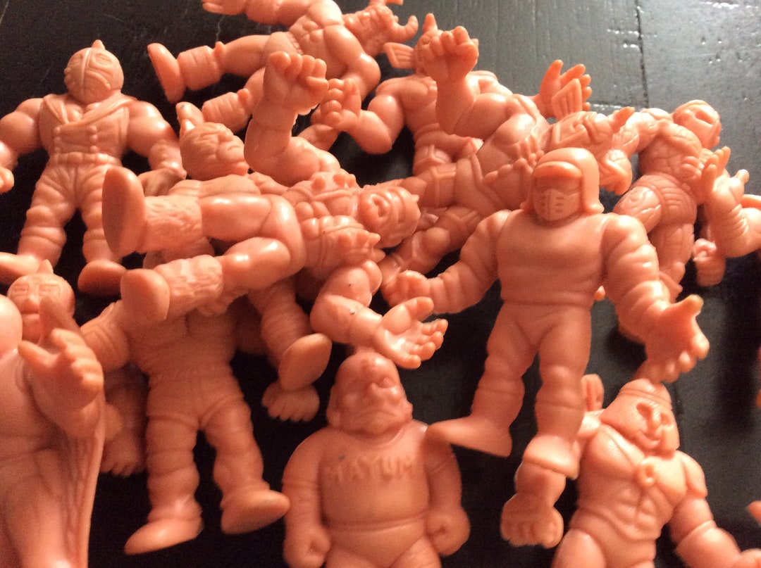 M.U.S.C.L.E. 154162 vintage Wrestling Figures Etsy