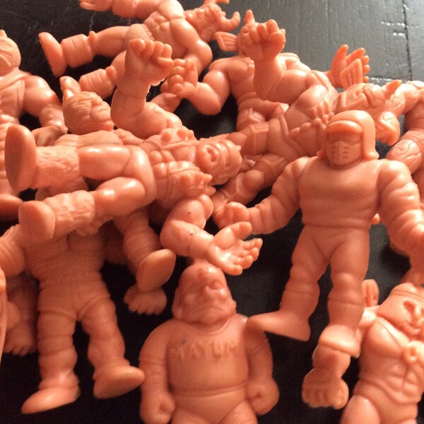 M.U.S.C.L.E. #199-207 (vintage wrestling figures)