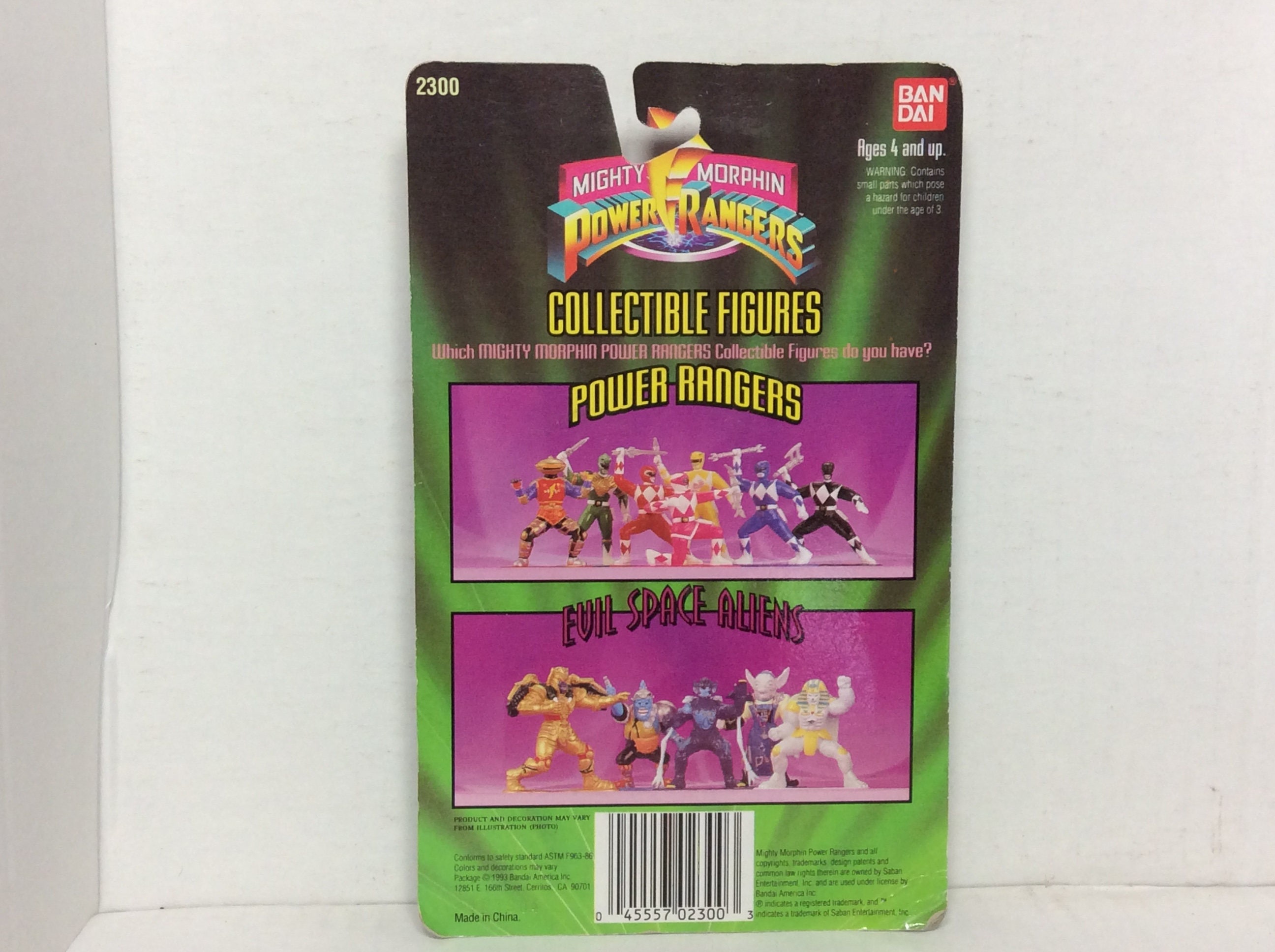 Baboo (vintage 1990's Mighty Morphin Power Rangers Figure) - Etsy