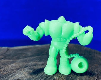 M.U.S.C.L.E. #230 Kendaman (A) -Neon Green (vintage wrestling figures)