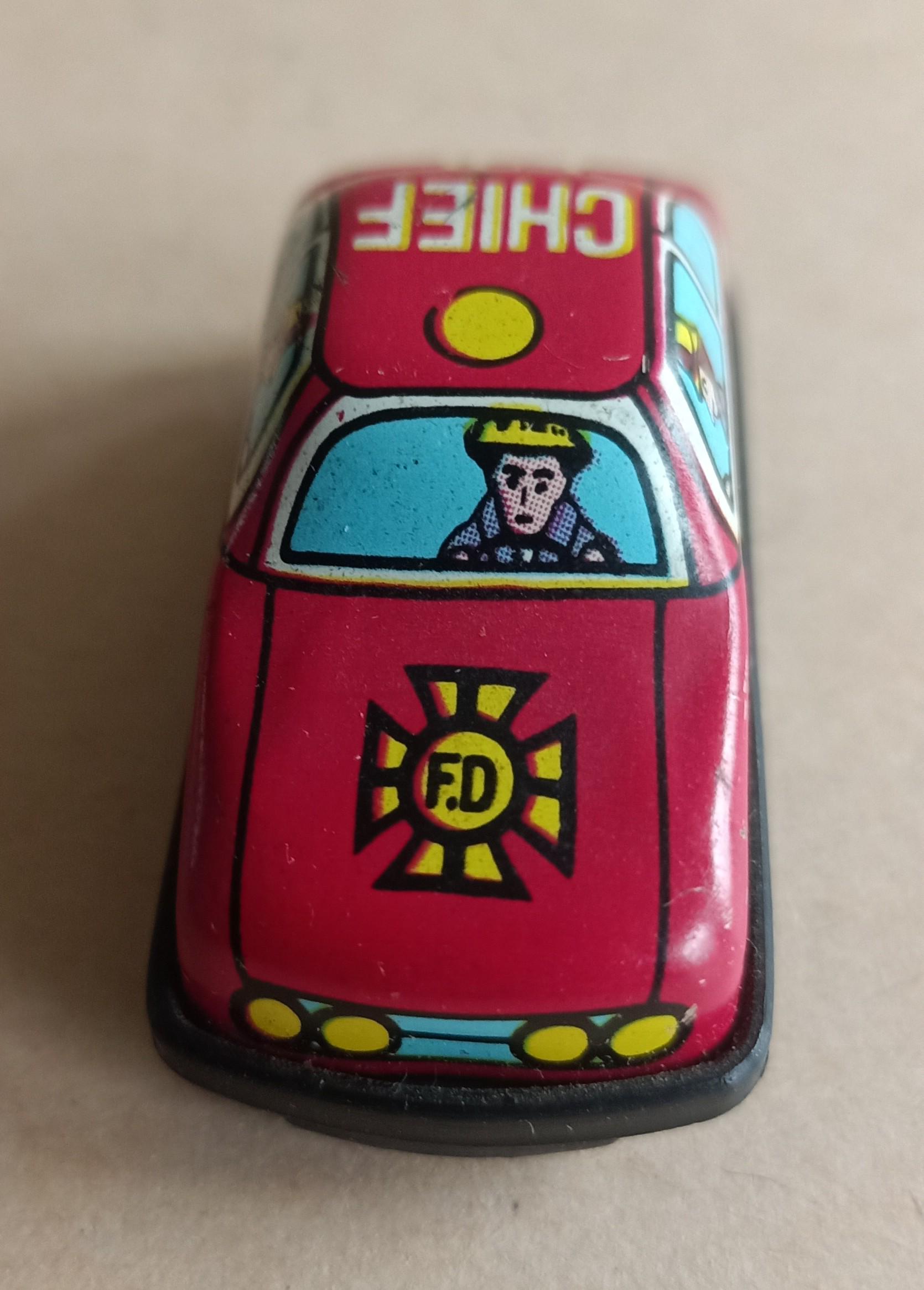 Mallette De Transport Micro Racer Avec Petites Voitures à Friction - Jouet Vintage Hong Kong
