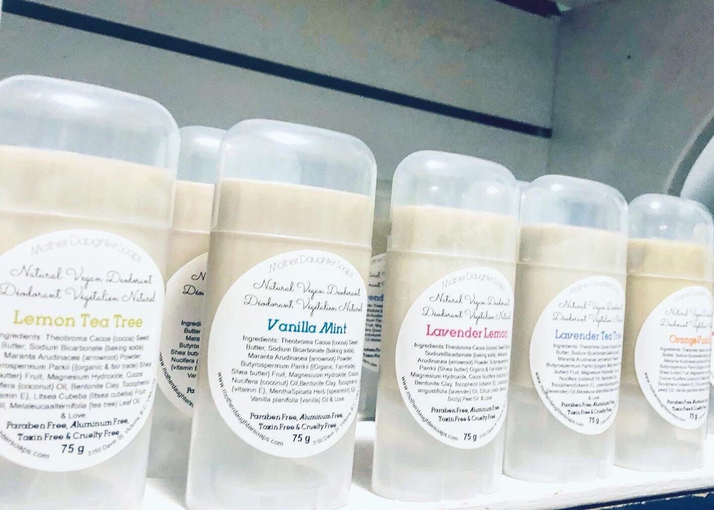 Natural Deodorant/Aluminum-free/paraben-free/phthalate-free/Cocoa But…
