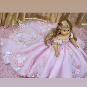 strapless open back dress Bitty Baby Flutter Sleeve Dress 15 inch Doll Clothes PDF Pattern Download main image 0