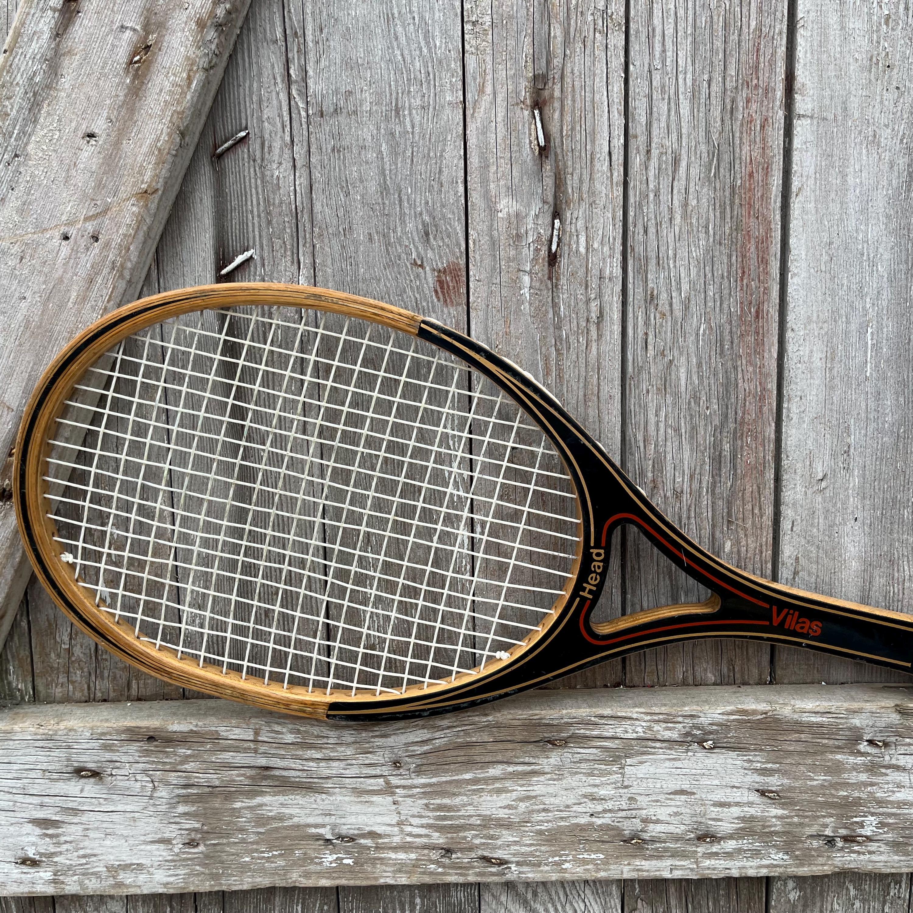 Vintage Wood Tennis Racket Wilson Jack Kramer Pro Kennex Jose Luis ...