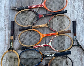 Vintage Donnay Tennis Racquet Allwood Borg JR - Etsy