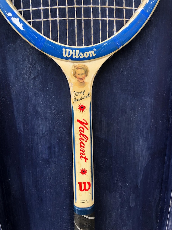VINTAGE WILSON CHRIS EVERT Autograph Speed Flex Wooden Tennis Racquet 4